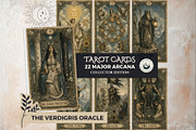 The Verdigris Oracle Tarot Cards, a Decorative Illustration by ThatsDesignArt (Thumbnail 1 of 11)