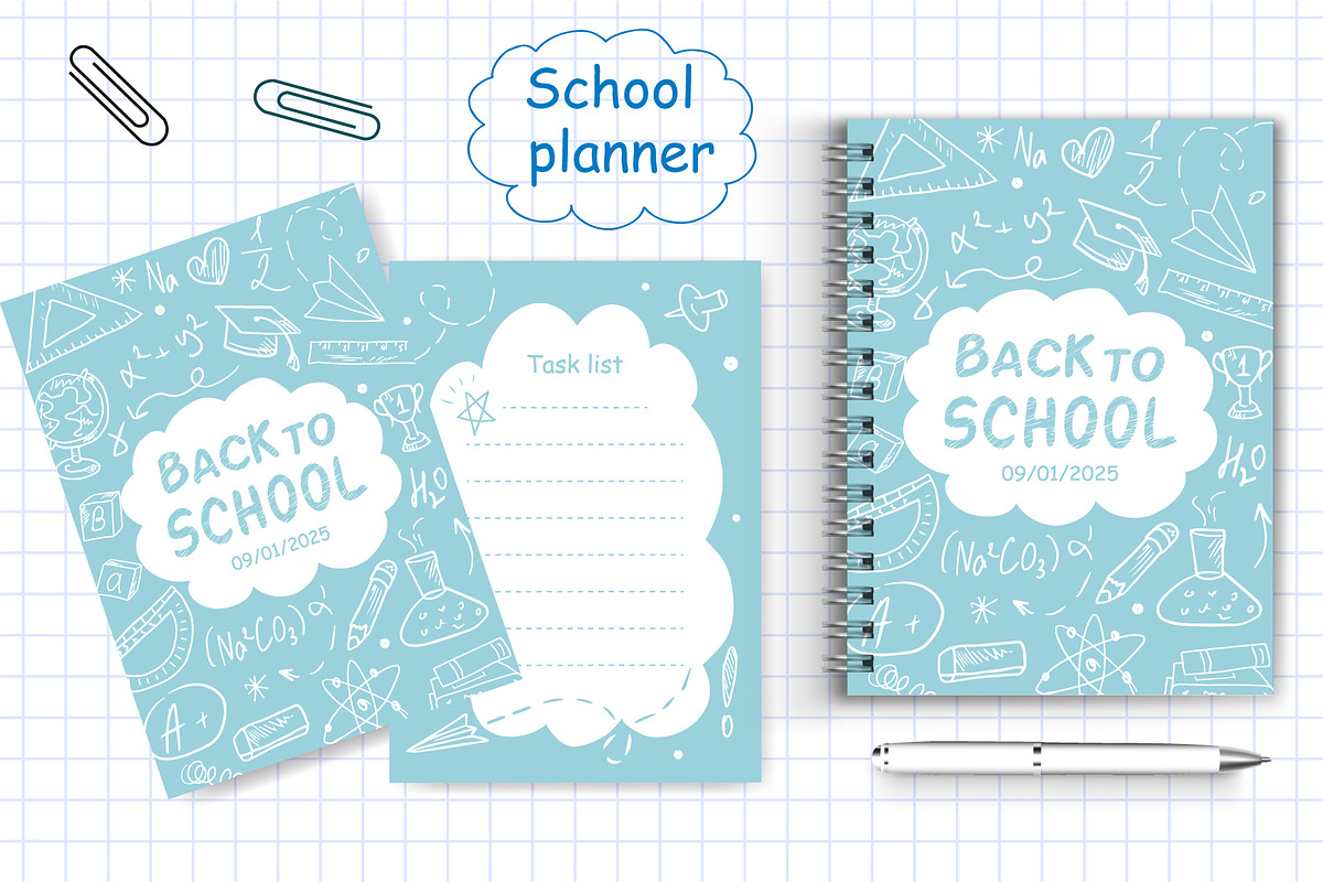 Back to School doodles, an Education Illustration by Irina Avdeeva (Photo 7 of 8)