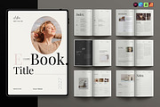 Classic E-book Design Template, a Magazine Template by NorthPeak (Thumbnail 1 of 16)