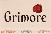CS Grimore – Gothic Font, a Serif Font by Craft Supply Co. (Thumbnail 1 of 8)