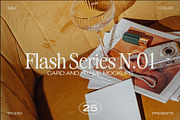 Flash Series N.01 - 25 Card Mockups, a Product Mockup by Salt Color Studio (Thumbnail 1 of 17)