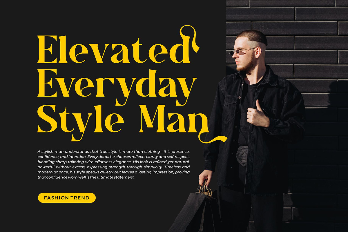 Faseon || Modern Classy Serif Font, a Serif Font by Ermedia Studio (Photo 4 of 10)