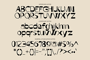 Melumo Experimental Display Typeface, a Sans Serif Font by Muksal Creative (Thumbnail 9 of 10)