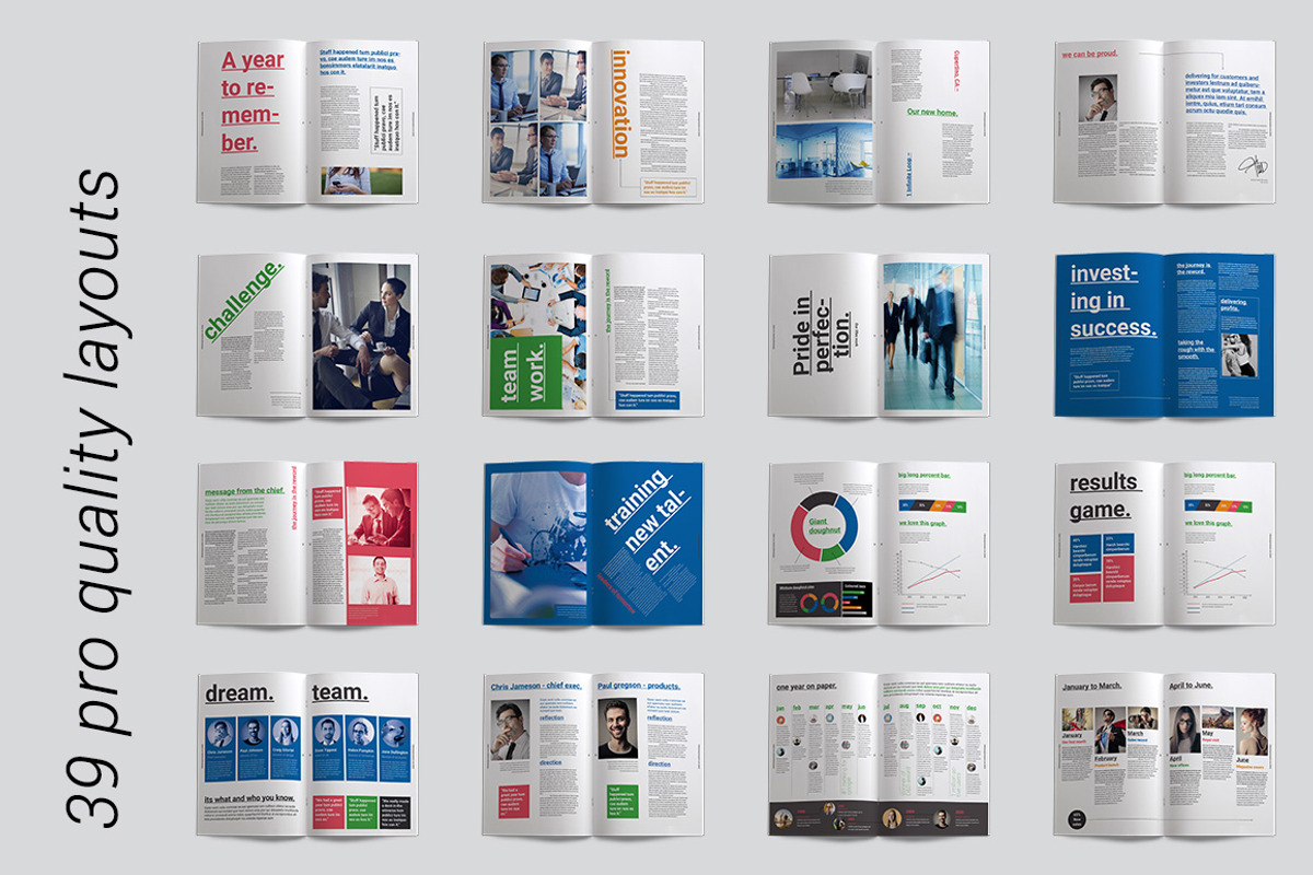 Roboto Annual Report / Brochure, a Brochure Template by CRS Design (Photo 3 of 3)