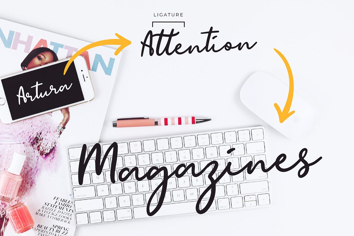 Marqisha Modern Script Font preview 5