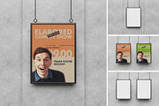 Realistic Frame Poster Mockup PSD, an Advertising Mockup by MA-KING_ART (Thumbnail 1 of 3)