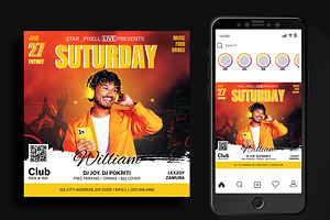 Holiday Flyer Template | PSD, a Flyer Template by Spark_Creative