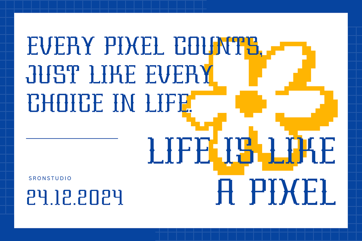 Cowboy Pixel - Western Pixel Font, a Serif Font by Sronstudio (Photo 9 of 11)