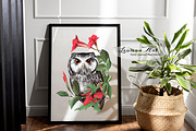 Lovely Owl, an Illustration by Leonaa art (Thumbnail 5 of 7)