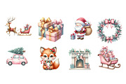Cute Christmas clipart, an Illustration by Designworld (Thumbnail 5 of 6)