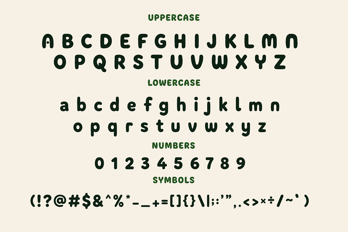 Solvia-Playful Rounded Display Font, a Sans Serif Font by overlaytemplates (Photo 4 of 5)