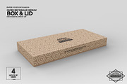 MediumRectangle Paper Box&Lid Mockup, a Cups & Container Mockup by INCDesign (Thumbnail 5 of 7)