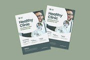 Healthy Clinic - Flyer, a Brochure Template by Izdihaar_Studio (Thumbnail 2 of 3)