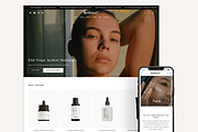 Refined - Cosmetic Shopify Theme, a Shopify Template by InspiredTheme (Thumbnail 1 of 9)