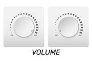 Volume control. Minimum and maximum, an Object Illustration by Vectorbuum (Thumbnail 1 of 3)