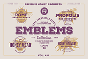 HAND DRAWN VINTAGE EMBLEMS VOLUME 4, a Branding & Logo Template by pawellpi (Thumbnail 15 of 15)