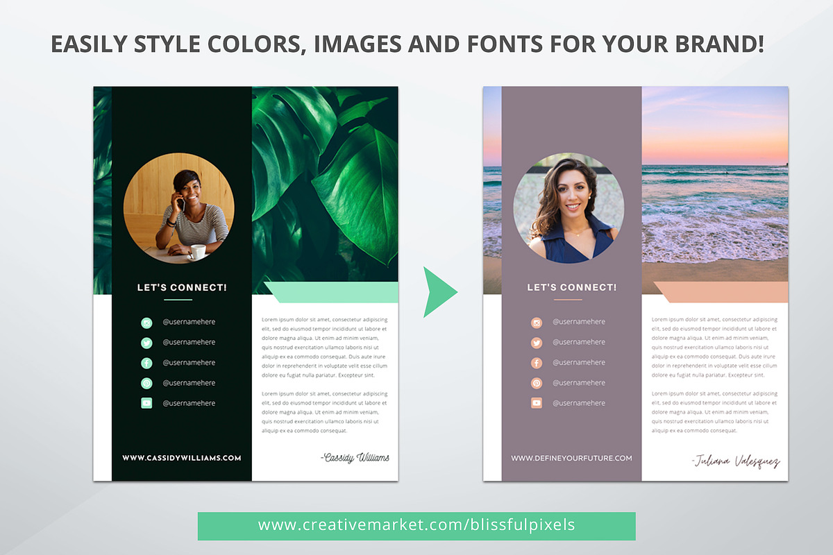 eCourse Workbook Template for Canva, a Magazine Template by Blissful Pixels (Photo 4 of 7)