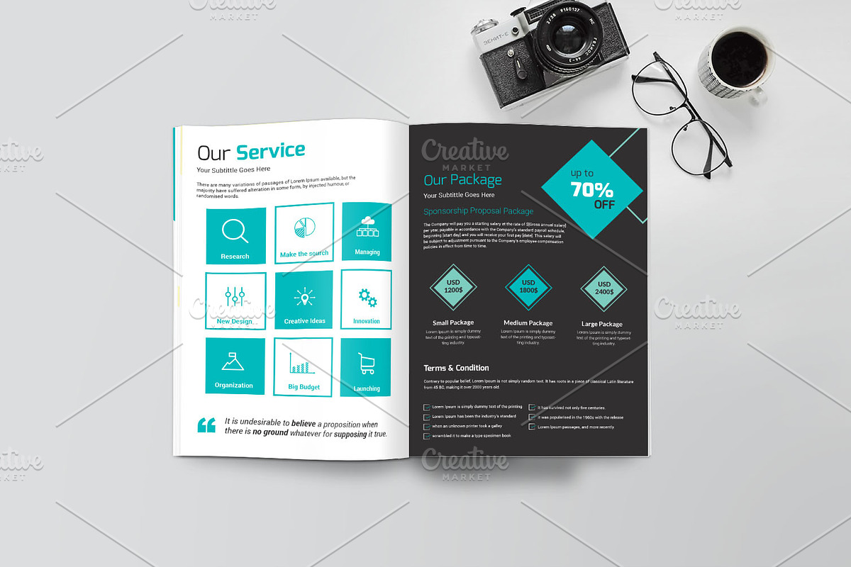 Proposal Template, a Brochure Template by MRI STUDIO (Photo 9 of 14)