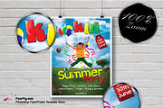 Kids Party Flyer, a Flyer Template by FlyerPig (Thumbnail 3 of 3)