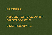 Barrera I A Handmade Display Font, a Sans Serif Font by Taylor Penton (Thumbnail 4 of 4)