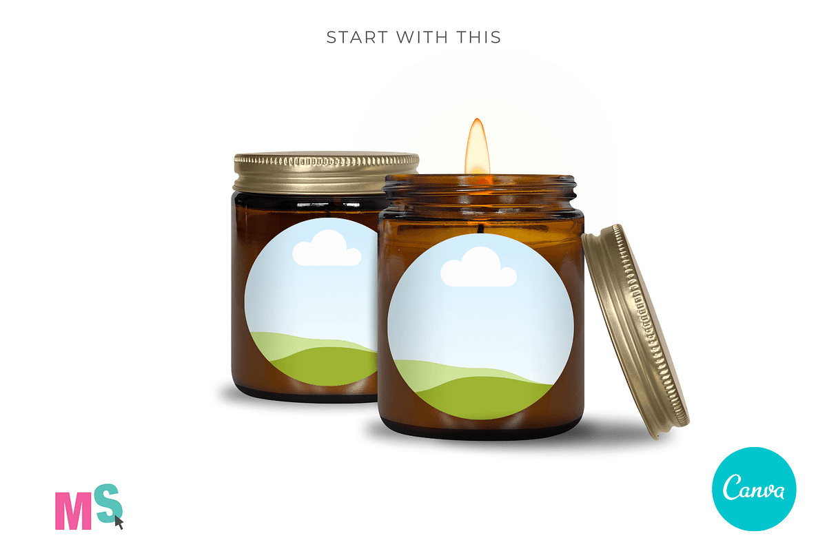 Amber Candle Jar Mockup for Canva, a Mockup by Mockup Scene (Photo 16 of 21)