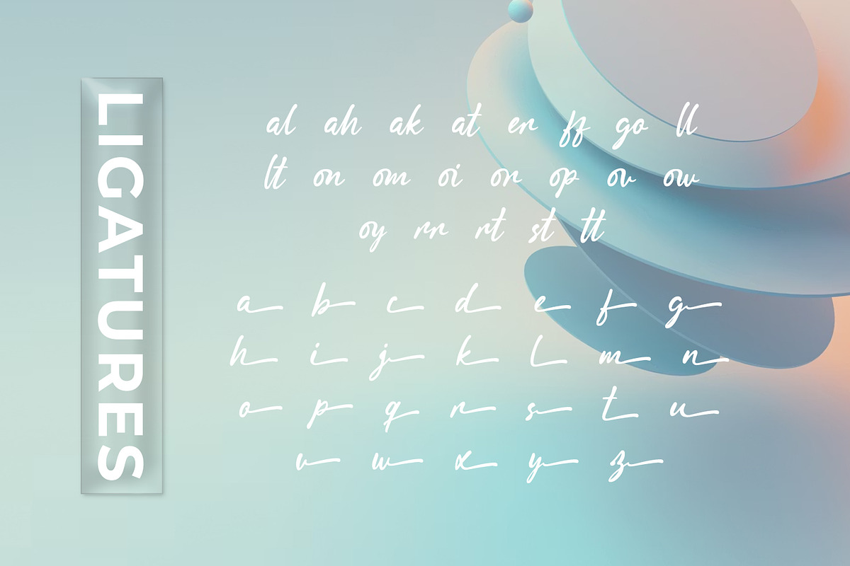 Vartigo Script, a Script Font by khurasan (Photo 8 of 9)