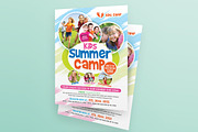 Kids Summer Camp Flyers, a Flyer Template by Designsoul14 (Thumbnail 2 of 3)