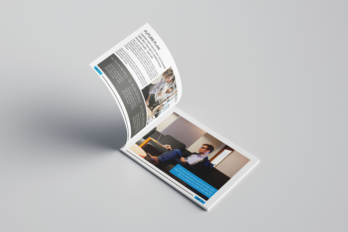 Company Profile Brochure Template, a Brochure Template by Template Shop (Photo 4 of 9)