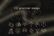 140+ procreate celestial stamps, a Brush Add-On by laura.design (Thumbnail 2 of 8)