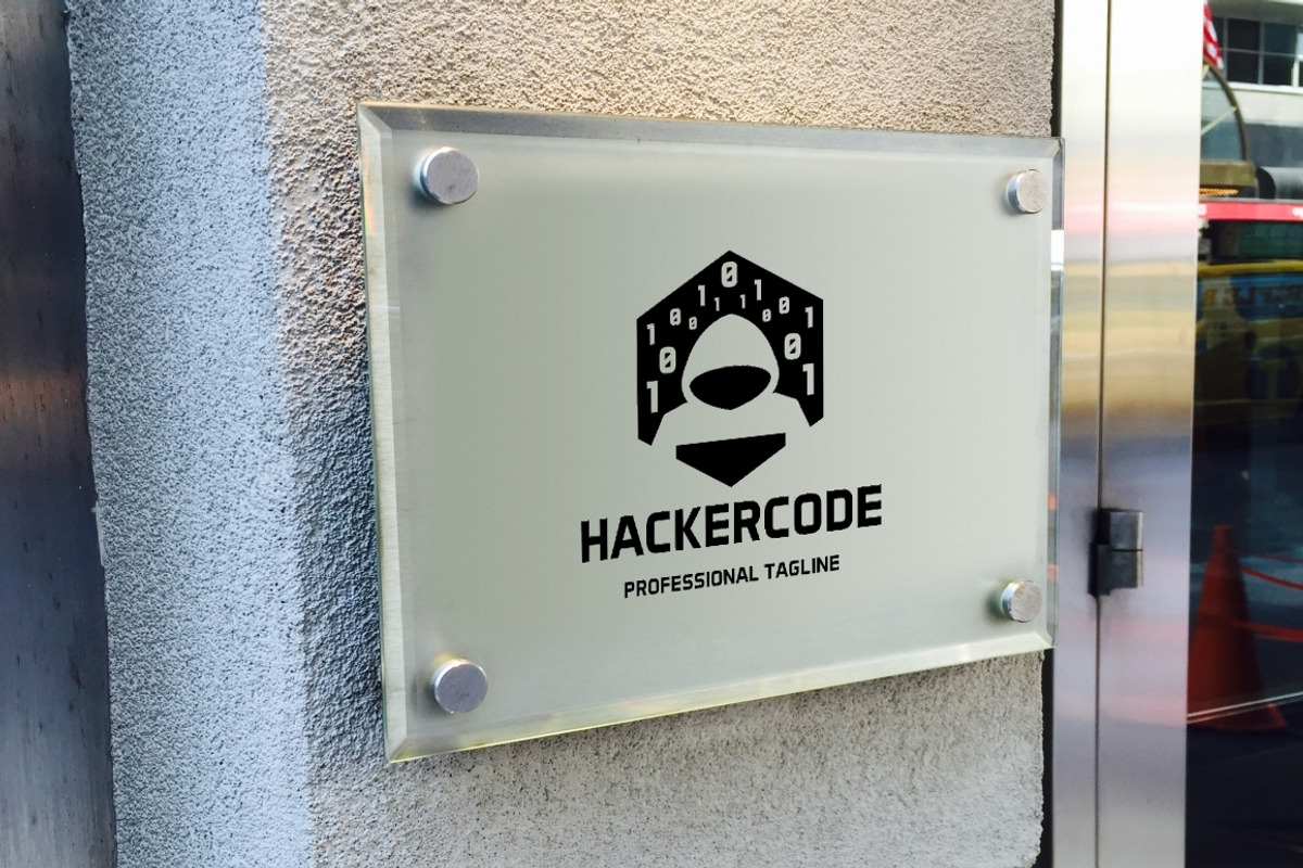 Hacker Code Logo, a Branding & Logo Template by Design_Planet