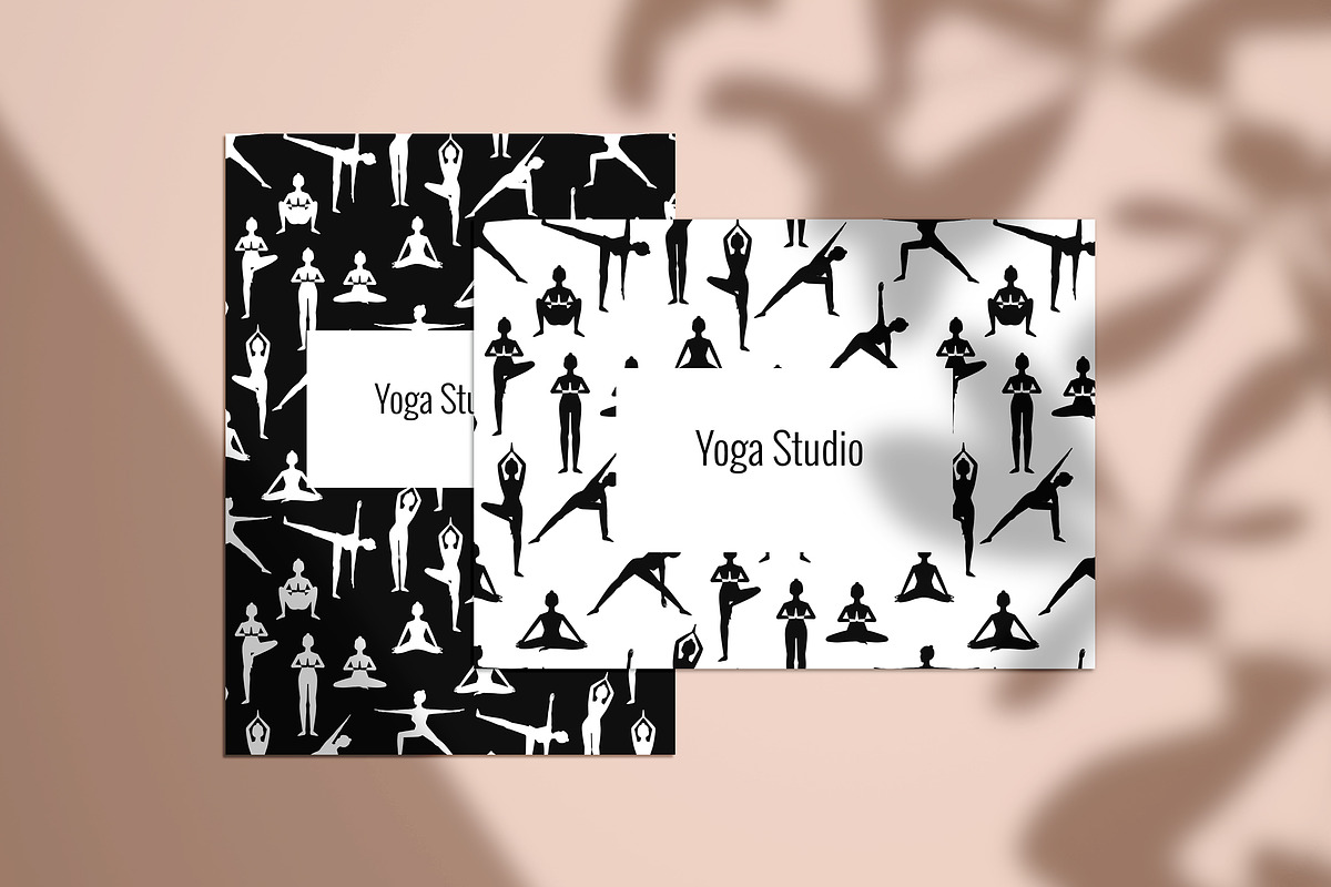 Yoga Poses Illustrations with Names, an Object Graphic by Rose Design (Photo 6 of 13)
