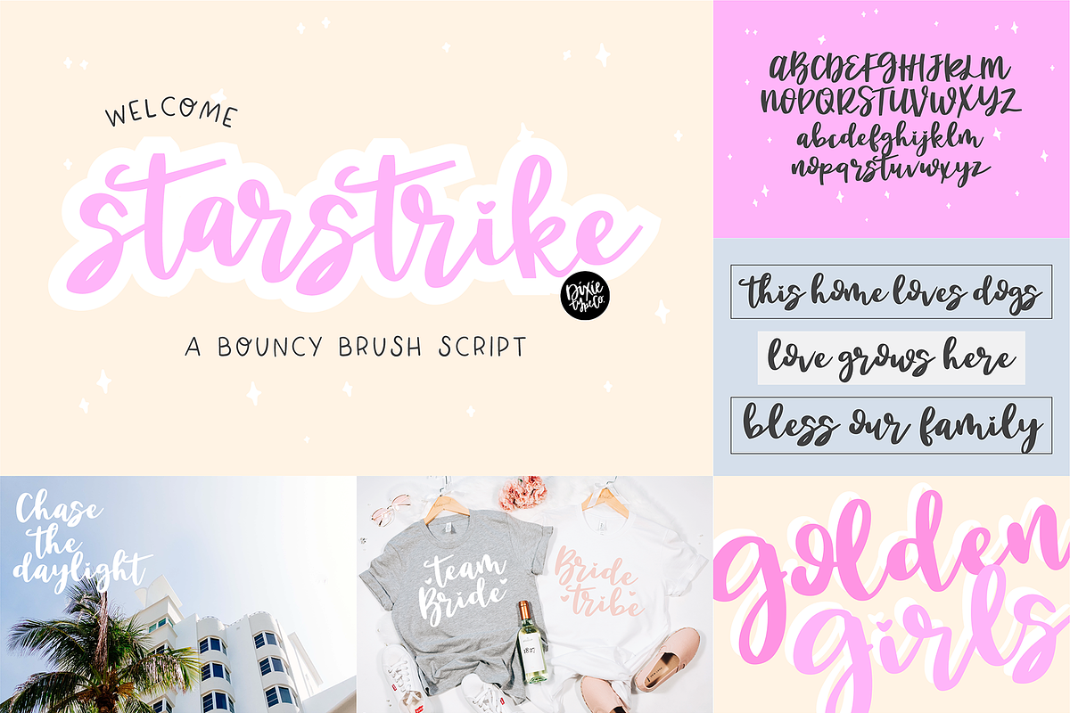 SUMMER Font Bundle - Hand Lettered, a Script Font by Blush Font Co. (Photo 9 of 12)