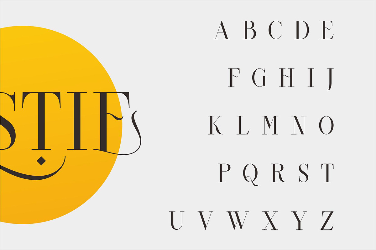 Bestie | Modern Stylish, a Serif Font by Muntab_Art (Photo 14 of 15)