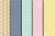 Pretty Doodle Papers, a Pattern Graphic by The Paper Pegasus
