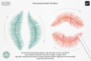 Feather Brushes for Procreate, a Brush Add-On by Julia Dreams (Thumbnail 4 of 5)