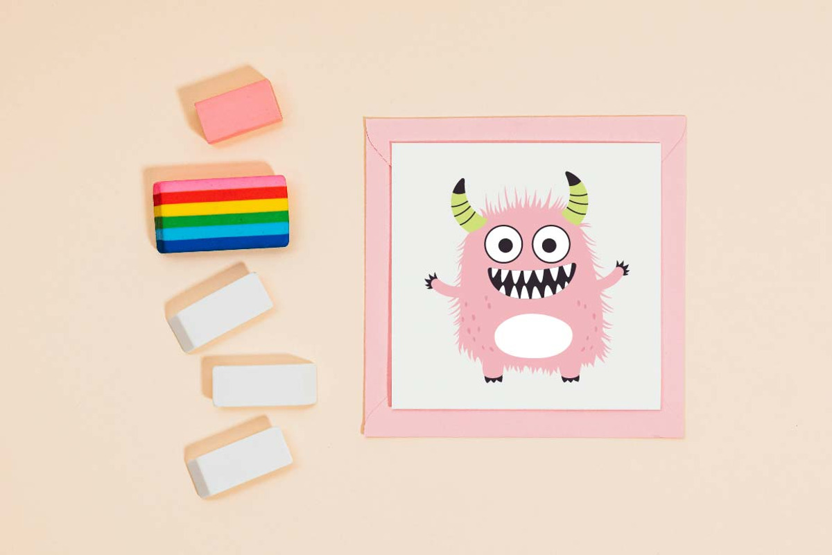 24 Cute Crazy Ugly Monster Character, an Animal Illustration by jongcreative (Photo 9 of 9)