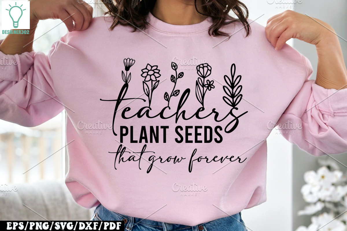 Boho Teacher SVG Bundle, Teacher SVG, a Graphic by Designer302 (Photo 17 of 17)
