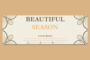 Abstract Floral Banner Template, a Marketing Template by sekitarief (Thumbnail 2 of 3)