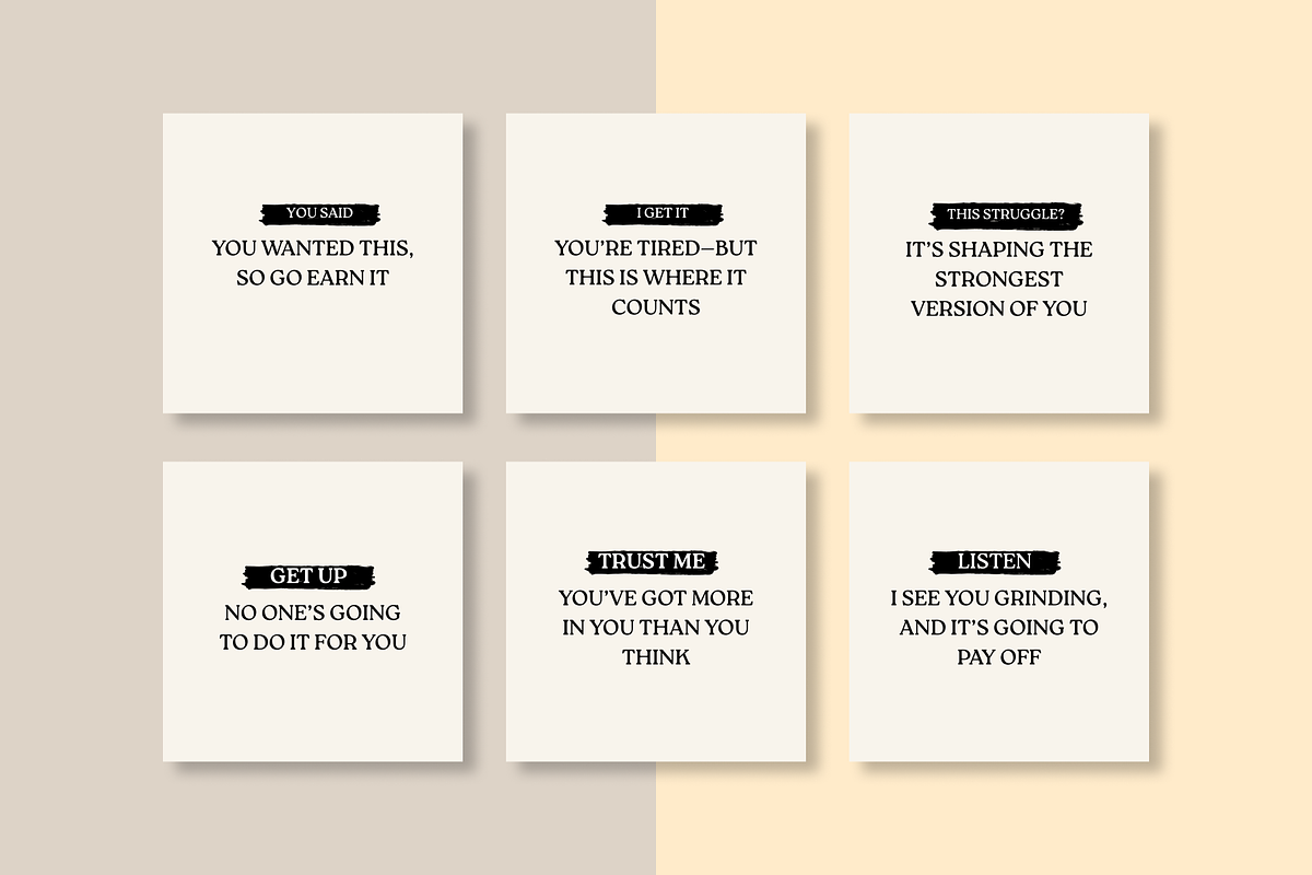 50 Inspiring Instagram Template preview 5