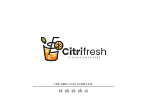 Mascot Orange Juice Logo Design, a Branding & Logo Template by Artnivora.Std