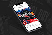 Memorial Day Flyer, a Flyer Template by Artolus (Thumbnail 2 of 2)