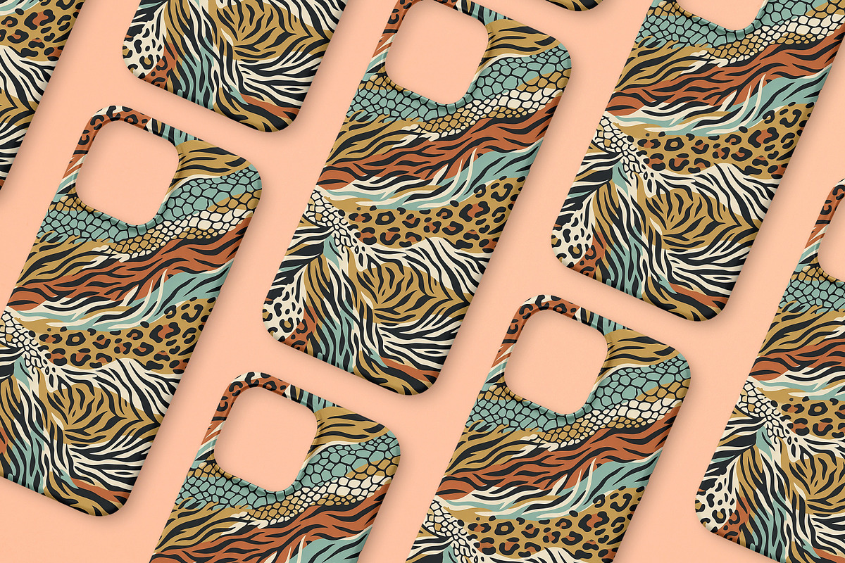 Wildlife Skin Digital Paper, a Background Graphic by Forhadx5 (Photo 10 of 12)