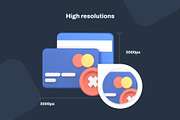 3D Recession Icon Pack, an Object 3D Model by Nate Studios (Thumbnail 4 of 8)