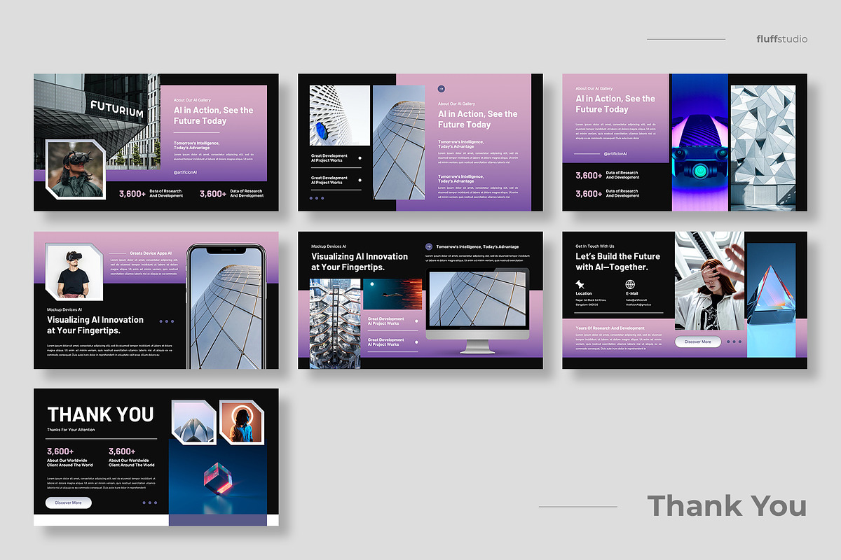 Artificial Intelligence Keynote, a Presentation Template by fluffstudio (Photo 4 of 4)