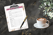 FLORIST CONSULTATION FORM TEMPLATE, a Marketing Template by Daring Digies (Thumbnail 3 of 4)