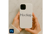 iPhone Tough Phone Case Mockup, an iPhone Mockup by UrbanMockupsStore (Thumbnail 1 of 5)