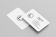 Minimal Classic Business Card, a Business Card Template by Faisal Mehmood (Thumbnail 1 of 3)