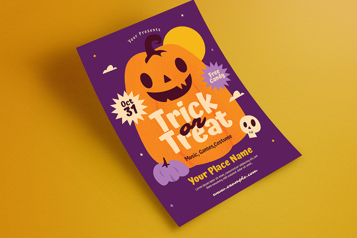 Halloween Event Flyer, a Flyer Template by Guuver (Photo 3 of 3)