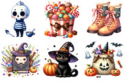 Cute Halloween Clipart SVG PNG Bundl, an Illustration by DreamArtGraphic (Thumbnail 3 of 5)