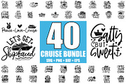 Cruise SVG Bundle 40 Designs, an Illustration by ZoomkSVG (Thumbnail 1 of 7)